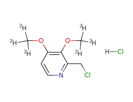 2-chloromethyl-3,4-bis(trideuteriomethoxy)pyridinium chloride