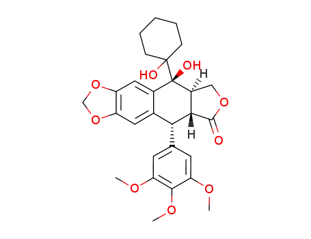 7α-(1-hydroxycyclohexyl)podophyllotoxin