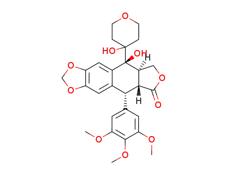 7α-(4-hydroxytetrahydropyran-4-yl)podophyllotoxin