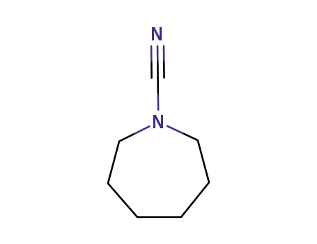 Molecular Structure of 5321-89-1 (1H-Azepine-1-carbonitrile, hexahydro-)