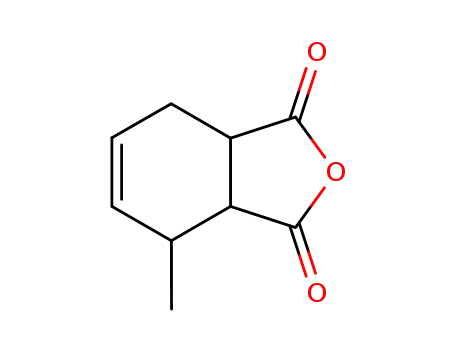 Molecular Structure of 5333-84-6 (3-Methyltetrahydrophthalic anhydride)