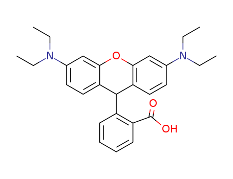 Benzoic acid, 2-[3,6-bis(diethylamino)-9H-xanthen-9-yl]-