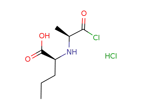 N-((S)-1-carbethoxybutyl)-L-alanyl chloride hydrochloride
