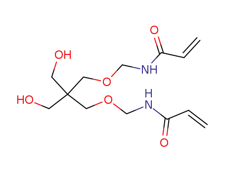 Molecular Structure of 85030-50-8 (N,N'-[[2,2-bis(hydroxymethyl)-1,3-propanediyl]bis(oxymethylene)]bis(acrylamide))