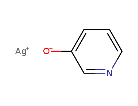 Molecular Structure of 40867-15-0 (3-Pyridinol, silver(1+) salt)