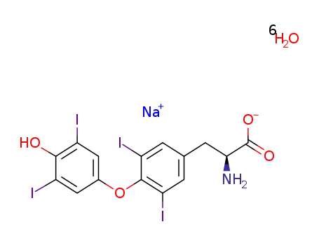 L-thyroxine, sodium salt hexahydrate