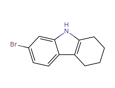 Molecular Structure of 78863-99-7 (2-broMo-6,7,8,9-tetrahydro-5H-carbazole)