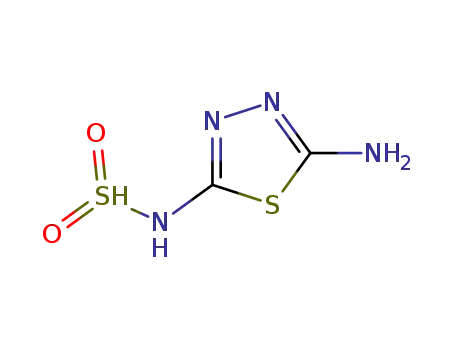 5-amino-2-sulfonamido-1,3,4-thiadiazole
