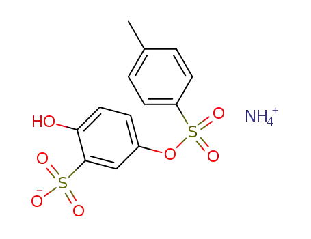 ammonium salt of 2,5-dihydroxybenzenesulphonic acid monotosylate