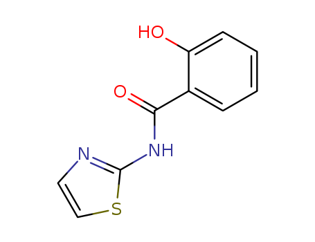 Benzamide, 2-hydroxy-N-2-thiazolyl-