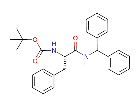 N-α-t-butoxycarbonyl-L-phenylalanine-N-benzhydrylamide