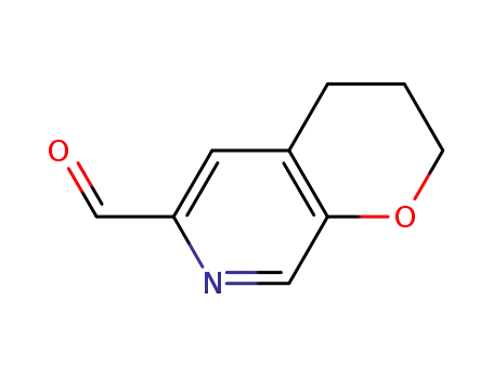 3,4-dihydro-2H-pyrano[2,3-c]pyridine-6-carbaldehyde