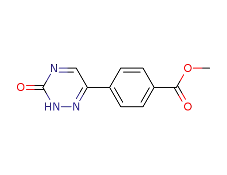 methyl 4-(3-oxo-2,3-dihydro-1,2,4-triazin-6-yl)benzoate