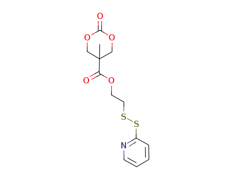 2-(pyridin-2-yl-disulfanyl)ethyl 5-methyl-2-oxo-1,3-dioxane-5-carboxylate