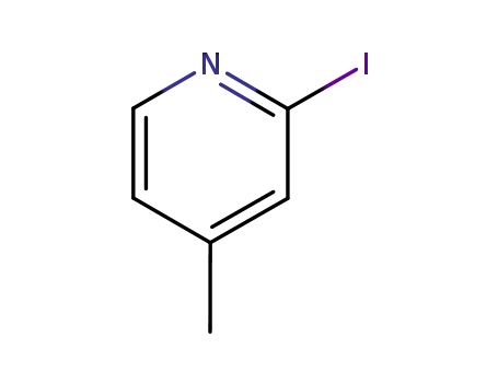 Molecular Structure of 22282-60-6 (Pyridine, 2-iodo-4-methyl-)
