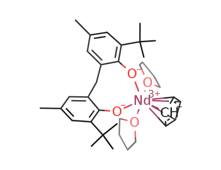 (cyclopentadienyl)Nb(2,2'-methylenebis(6-tert-butyl-4-methylphenoxo))(tetrahydrofuran)2