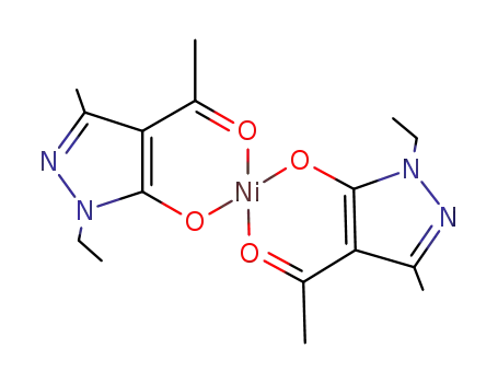 bis(4-acetyl-1-ethyl-3-methyl-5-pyrazolonato)nickel(II)