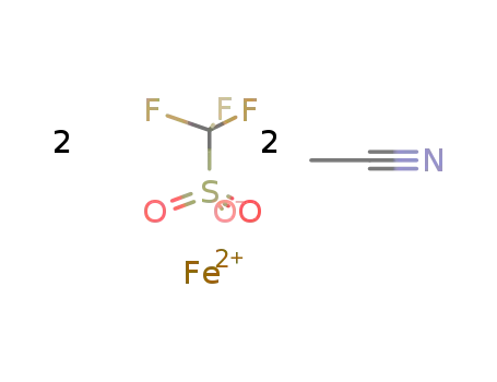 iron(II) trifluoromethanesulfonate acetonitrile disolvate