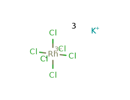potassium hexachlororhodate(III)