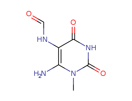Formamide,N-(6-amino-1,2,3,4-tetrahydro-1-methyl-2,4-dioxo-5-pyrimidinyl)-