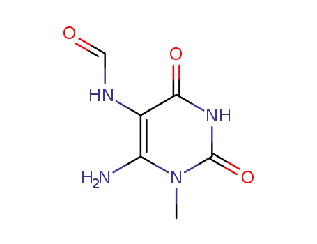 N-(6-Amino-1,2,3,4-tetrahydro-1-methyl-2,4-dioxo-5-pyrimidinyl)formamide