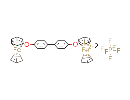 4,4'-bis((η6-phenoxy-η5-cyclopentadienyl)iron)biphenyl hexafluorophosphate