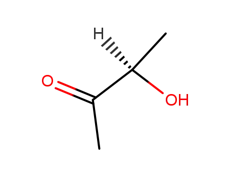 Molecular Structure of 53584-56-8 (2-Butanone, 3-hydroxy-, (R)-)