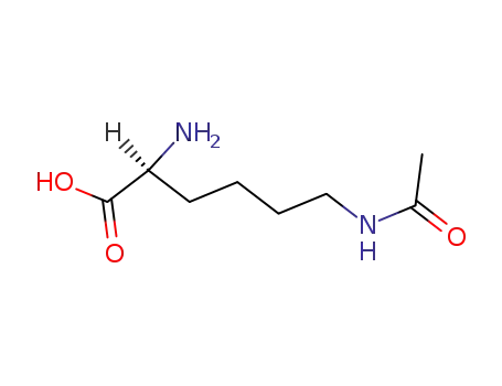 Molecular Structure of 692-04-6 (N-EPSILON-ACETYL-L-LYSINE)