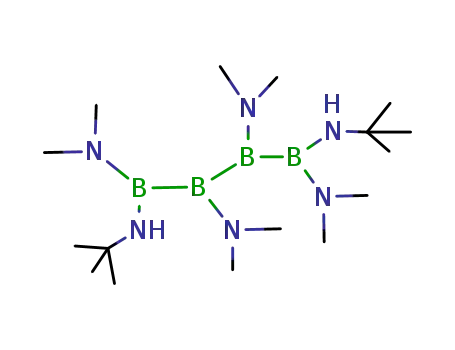 1,4-bis(tert-butylamino)-1,2,3,4-tetrakis(dimethylamino)tetraborane(6)