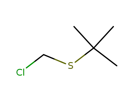 Propane, 2-[(chloromethyl)thio]-2-methyl-