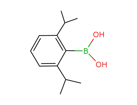 Molecular Structure of 363166-79-4 (2,6-Diisopropylphenylboronic acid)