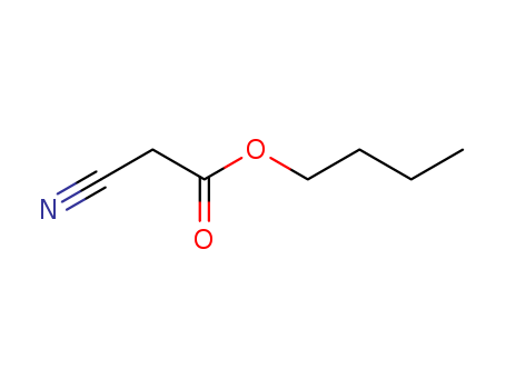 5459-58-5,n-Butyl cyanoacetate,Aceticacid, cyano-, butyl ester (6CI,7CI,8CI,9CI);Butyl 2-cyanoacetate;Cyanoaceticacid butyl ester;NSC 24260;n-Butyl cyanoacetate;n-Butyl a-cyanoacetate;