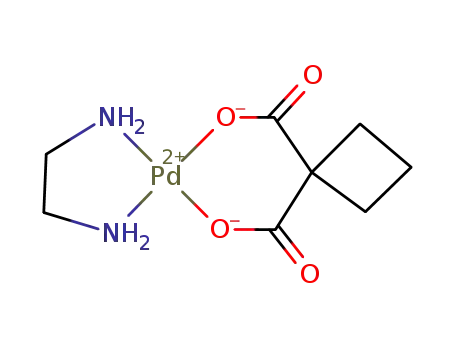 (1,2-ethylenediamine)(1,1-cyclobutanedicaboxylato)palladium(II) monohydrate