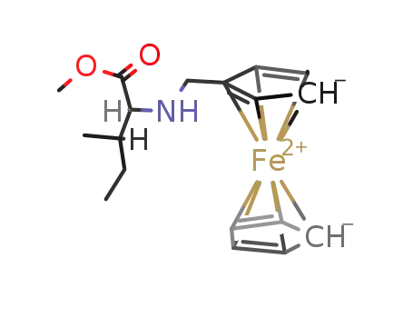 N-(ferrocenylmethyl)-L-isoleucine methyl ester