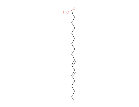Molecular Structure of 1072-36-2 ((10E,12E)-octadeca-10,12-dienoic acid)