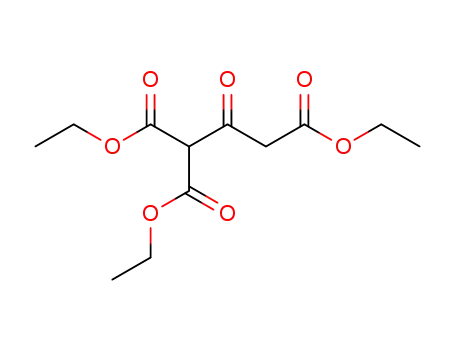 Molecular Structure of 21269-49-8 (1,1,3-Propanetricarboxylic acid, 2-oxo-, triethyl ester)
