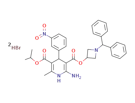 Azelnidipine dihydrobromide