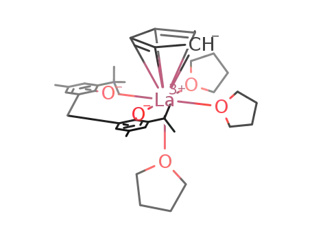 CpLa(2,2'-methylene-bis(6-tert-butyl-4-methyl-phenoxo)(tetrahydrofuran)3