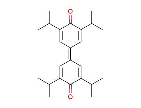 2,5-Cyclohexadien-1-one,
4-[3,5-bis(1-methylethyl)-4-oxo-2,5-cyclohexadien-1-ylidene]-2,6-bis(1-
methylethyl)-