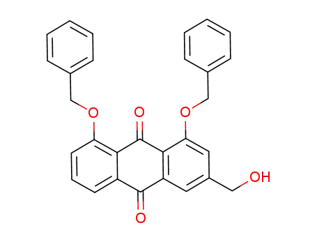1,8-dibenzyloxy-3-(hydroxymethyl)anthraquinone