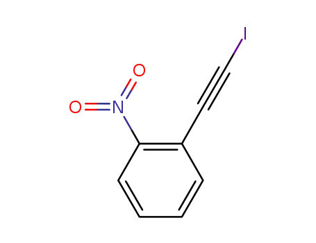 Molecular Structure of 113783-27-0 (1-Iodoethynyl-2-nitrobenzene)