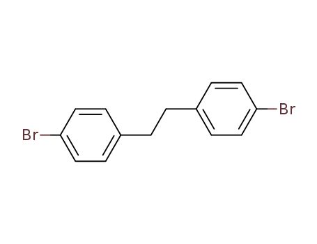 Molecular Structure of 19829-56-2 (Benzene, 1,1'-(1,2-ethanediyl)bis[4-bromo-)