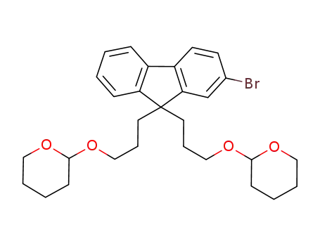 2-bromo-9,9-bis(3-(2-tetrahydropyranoxy)propyl)fluorene