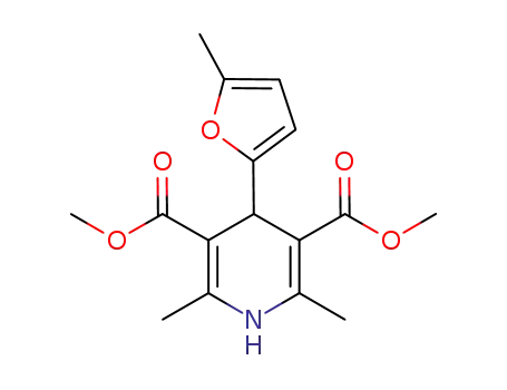 1,4-dihydro-2,6-dimethyl-4-(5'-methyl-furan-2'-yl)pyridine-3,5-dicarboxylic acid dimethyl ester