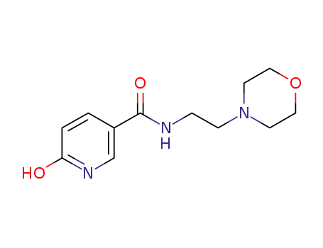 6-hydroxy-N-(2-morpholinoethyl)nicotinamide