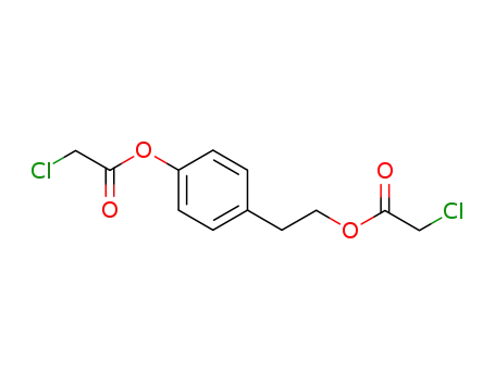 4-[2-(2-chloroacetyl)oxoethyl]phenyl-2-chloroacetate