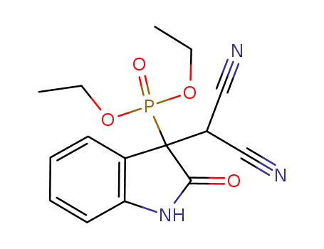 diethyl (3-(dicyanomethyl)-2-oxoindolin-3-yl)phosphonate