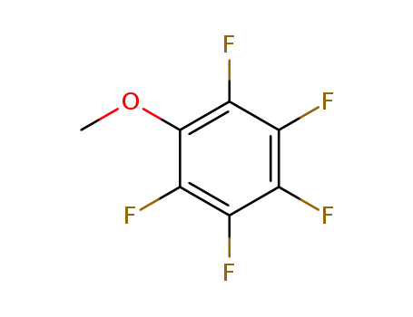 Molecular Structure of 389-40-2 (2,3,4,5,6-PENTAFLUOROANISOLE)