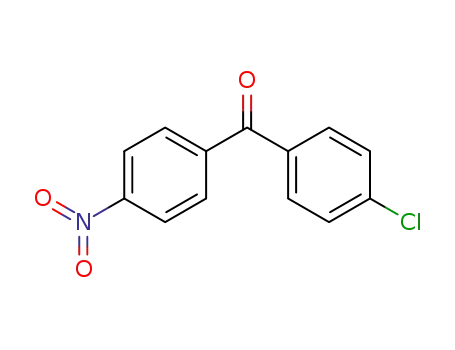 Molecular Structure of 7497-60-1 (4-CHLORO-4'-NITROBENZOPHENONE)