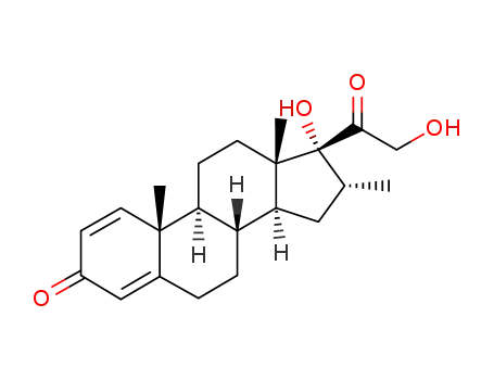 17,21-dihydroxy-16α-methyl-pregna-1,4-diene-3,20-dione